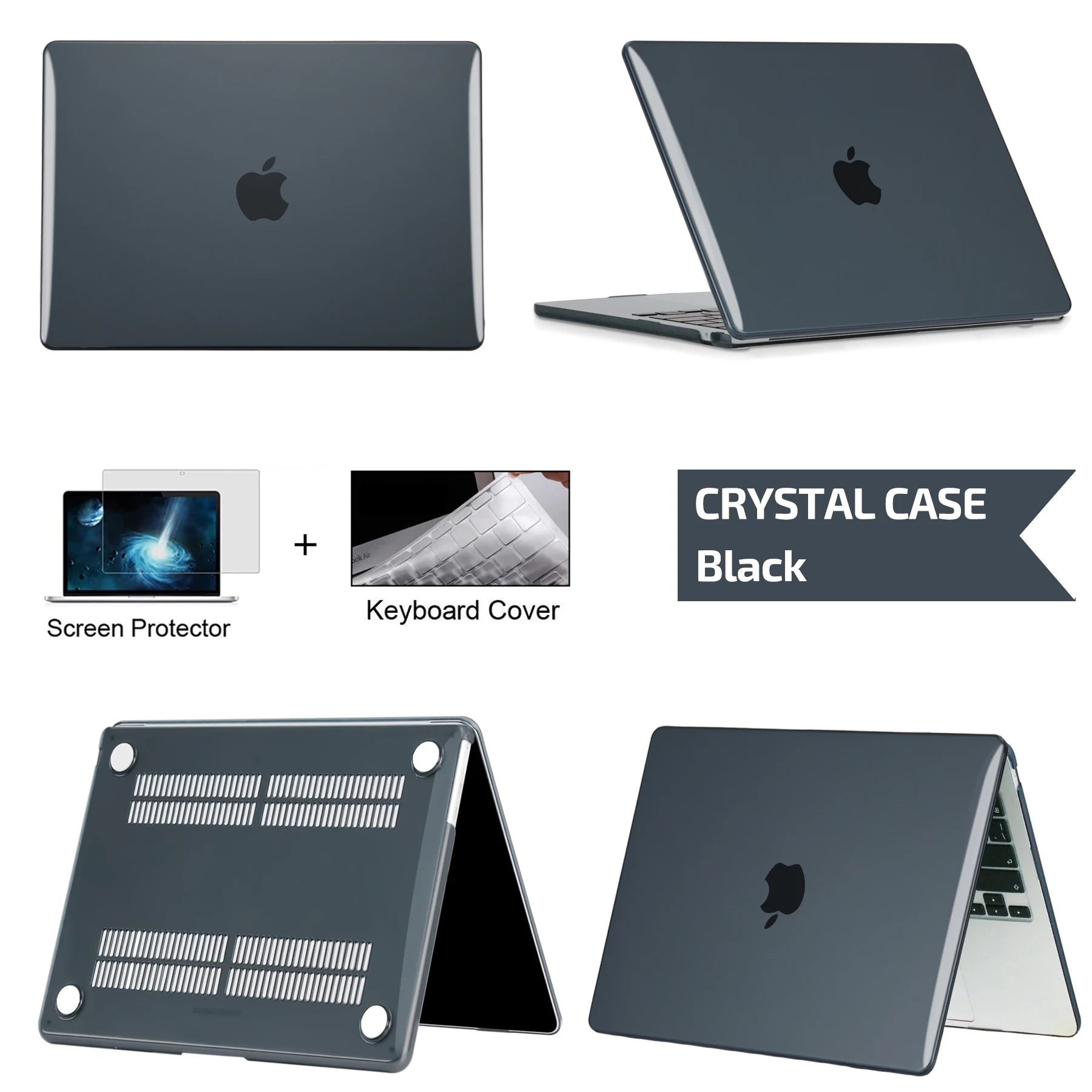 Coque Macbook + protection écran et clavier