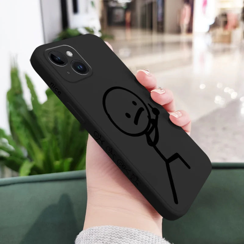 Coque Line Man iPhone