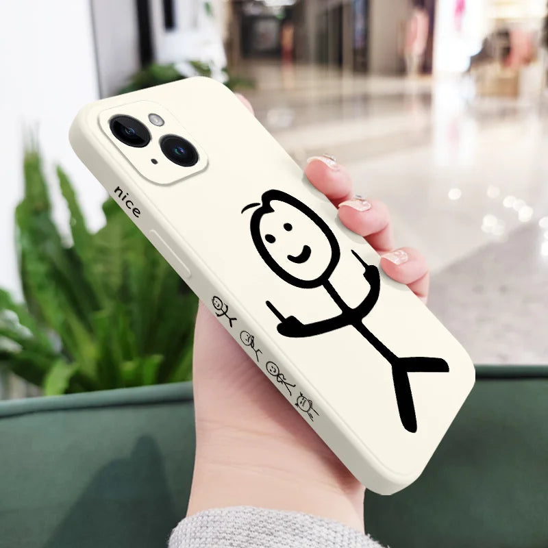 Coque Line Man iPhone