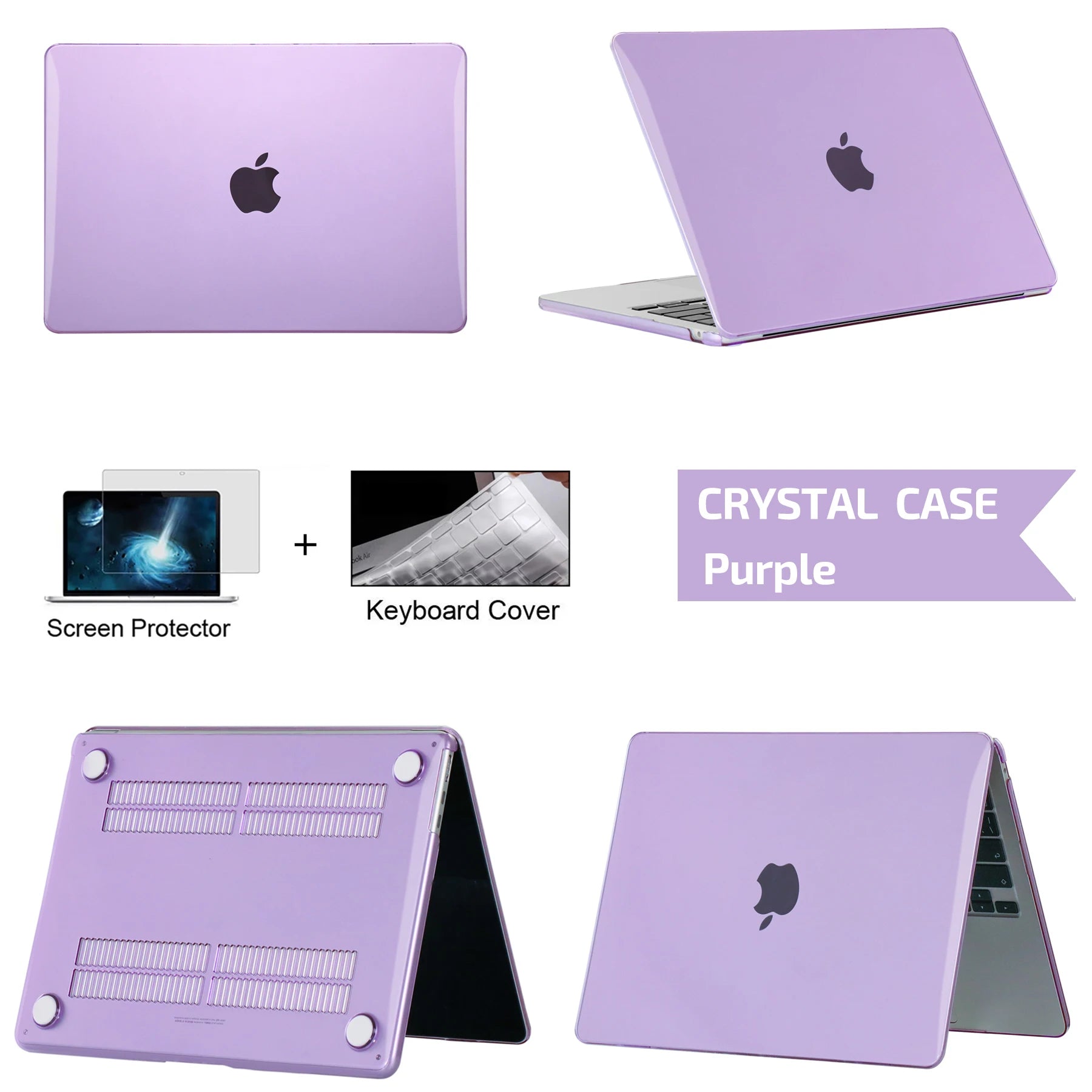 Coque Macbook + protection écran et clavier