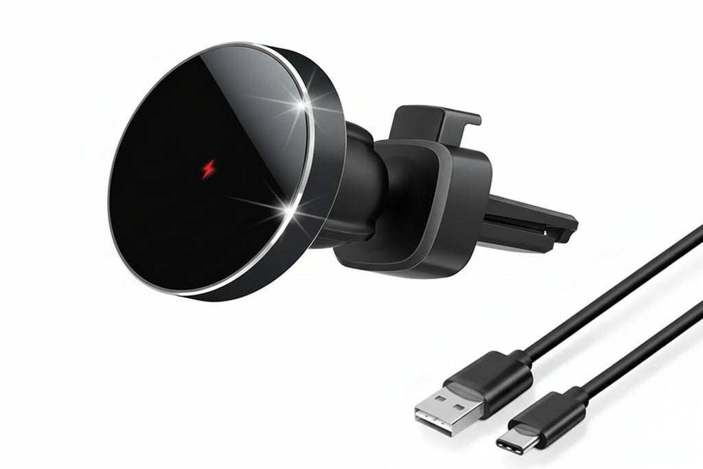 Support voiture avec charge à induction