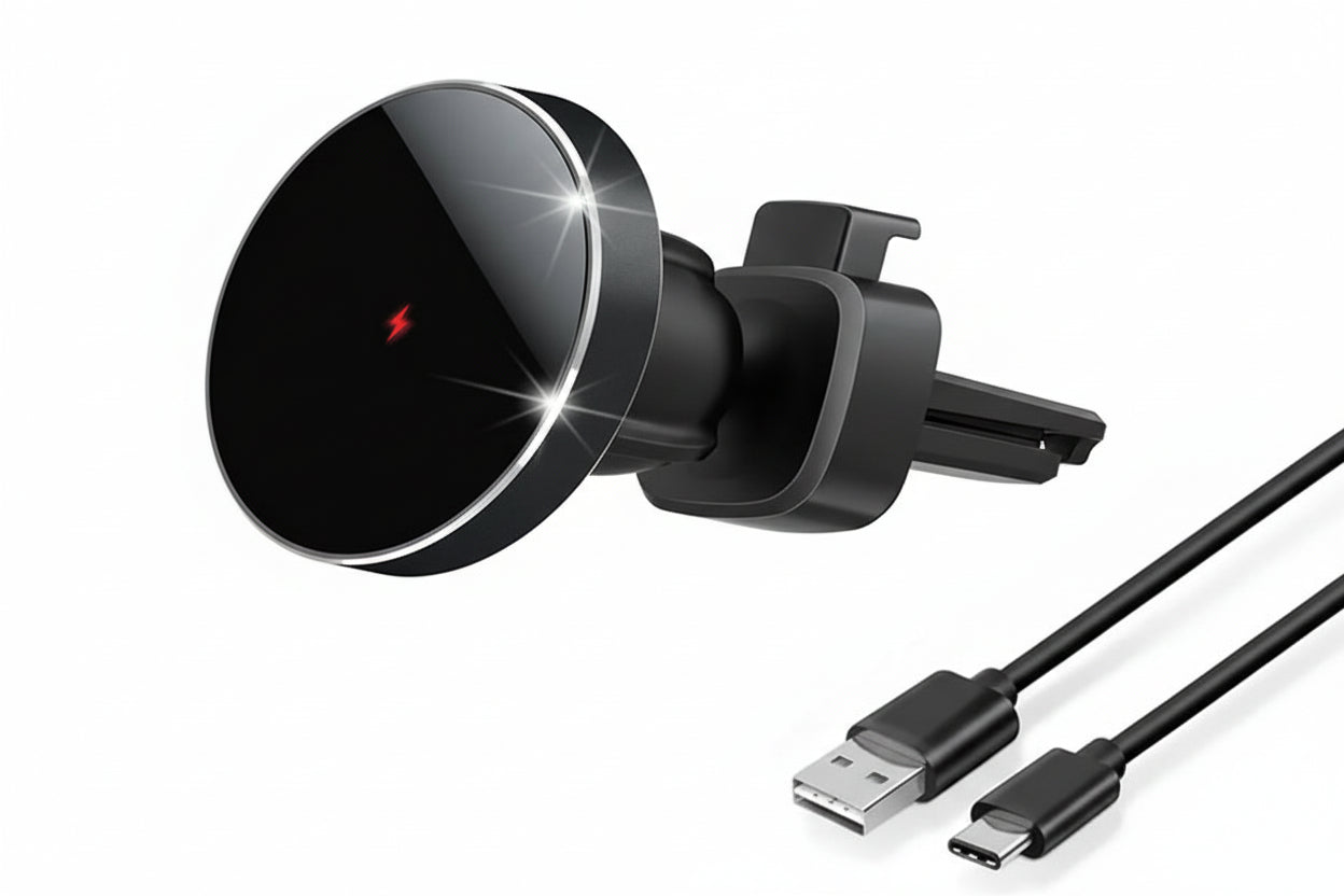 Support voiture avec charge à induction