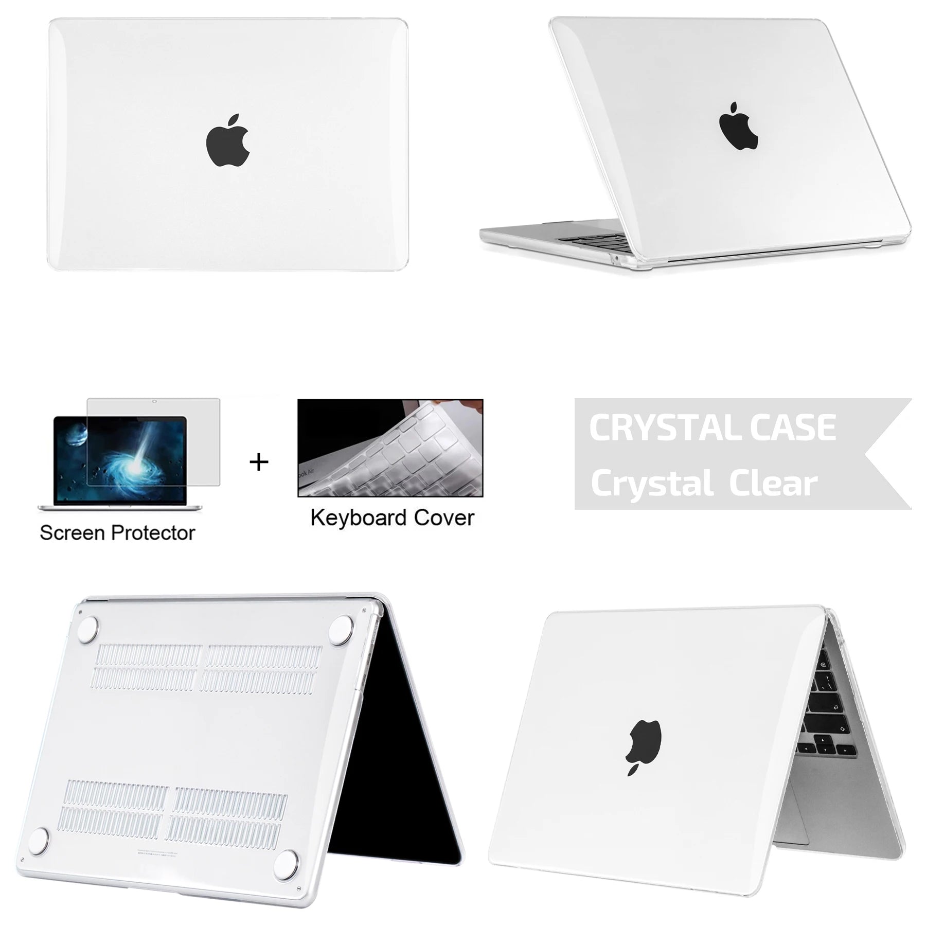 Coque Macbook + protection écran et clavier