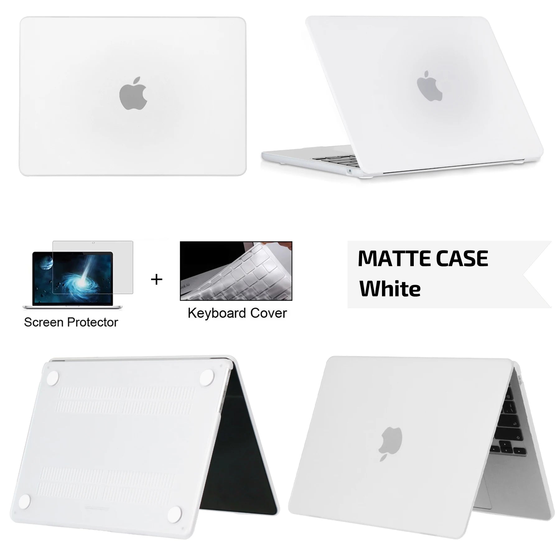 Coque Macbook + protection écran et clavier