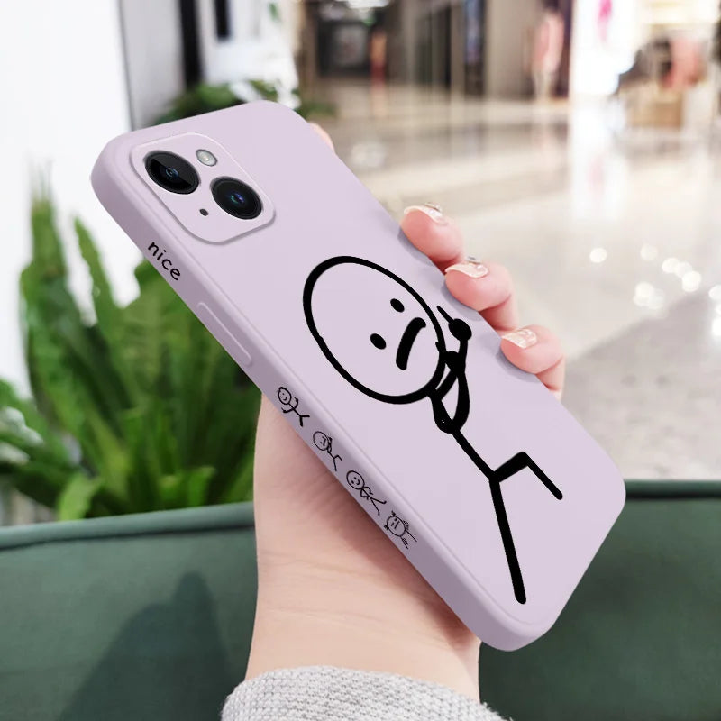 Coque Line Man iPhone