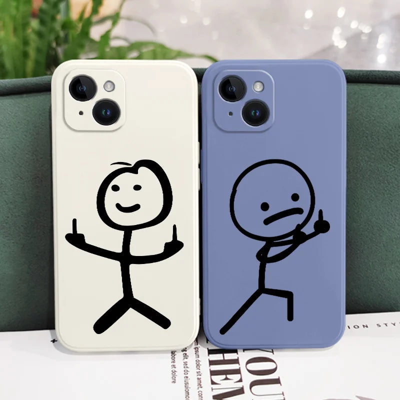 Coque Line Man iPhone