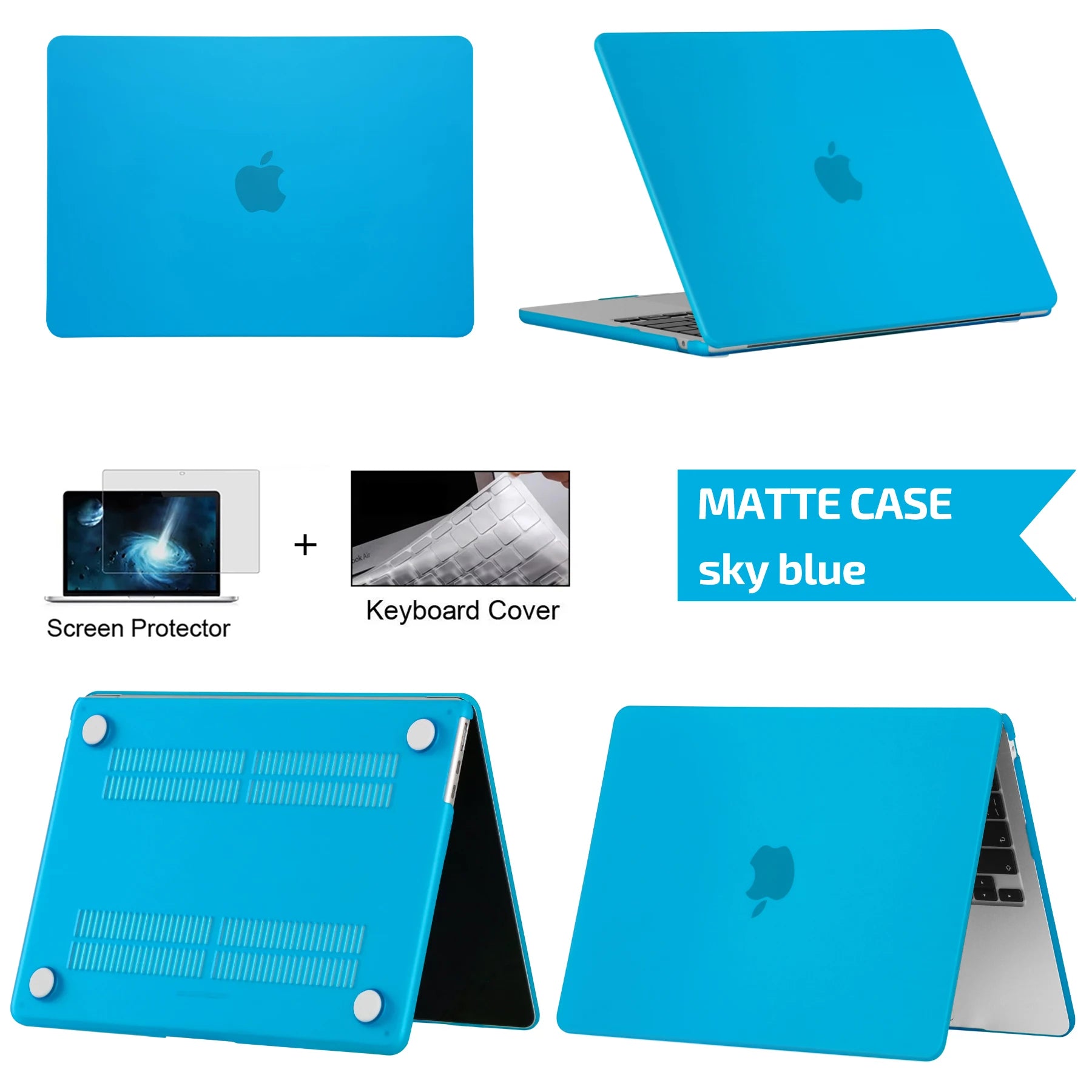Coque Macbook + protection écran et clavier