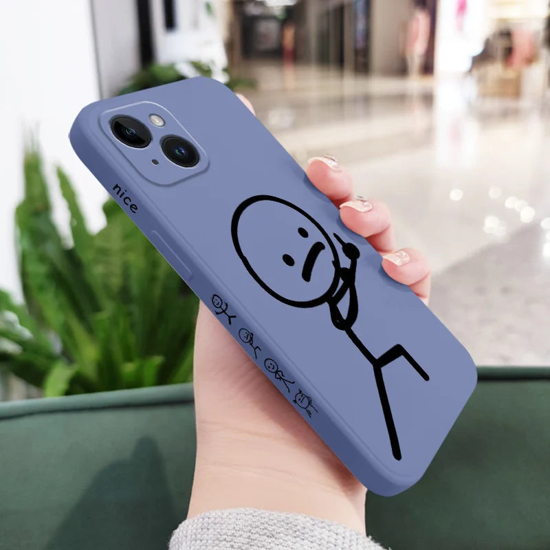 Coque Line Man iPhone