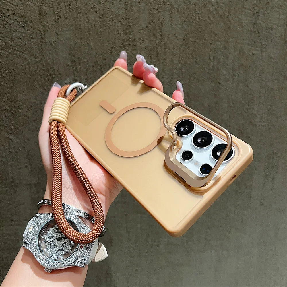 Coque magnetic Magsafe Samsung avec bandolière