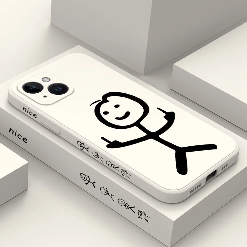 Coque Line Man iPhone