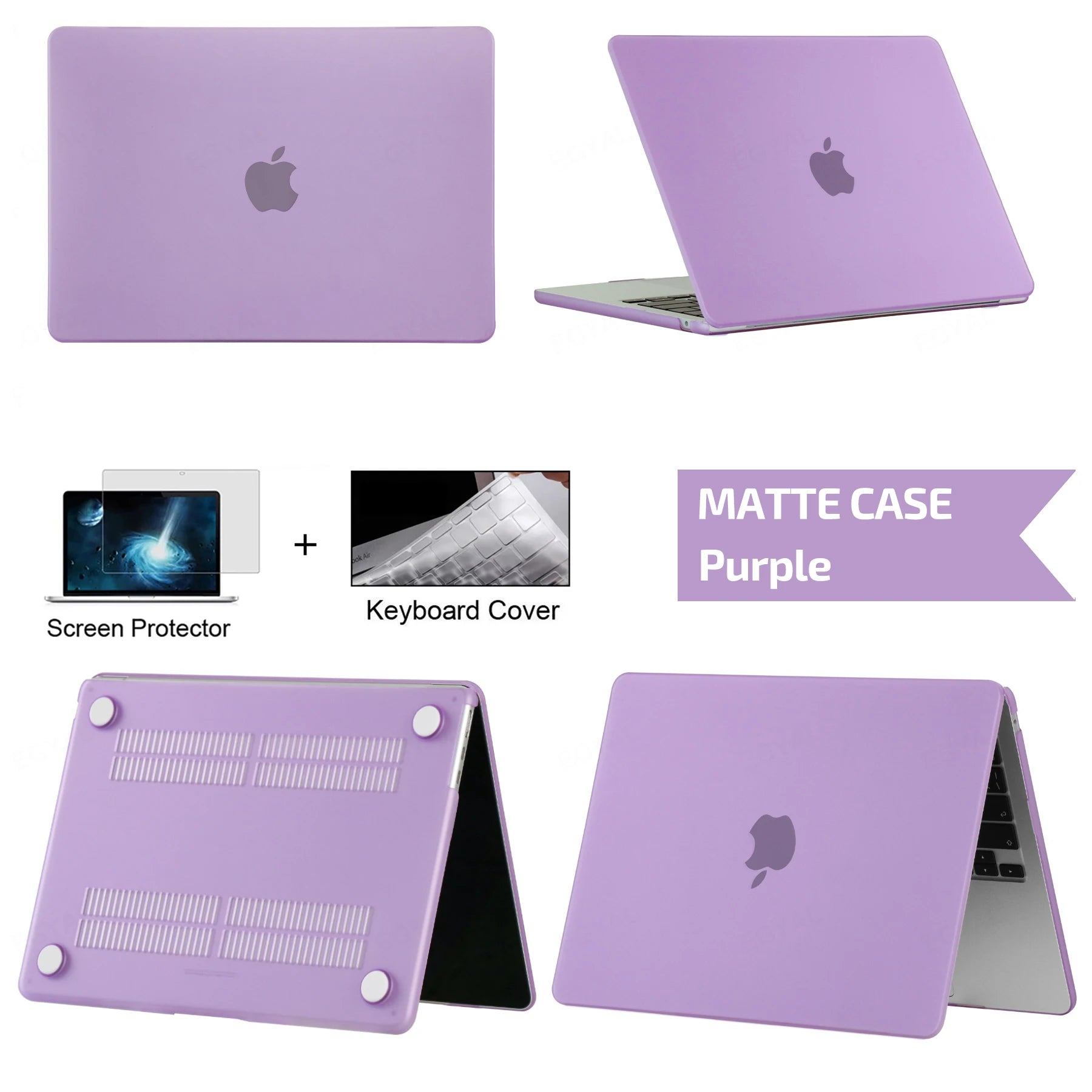 Coque Macbook + protection écran et clavier