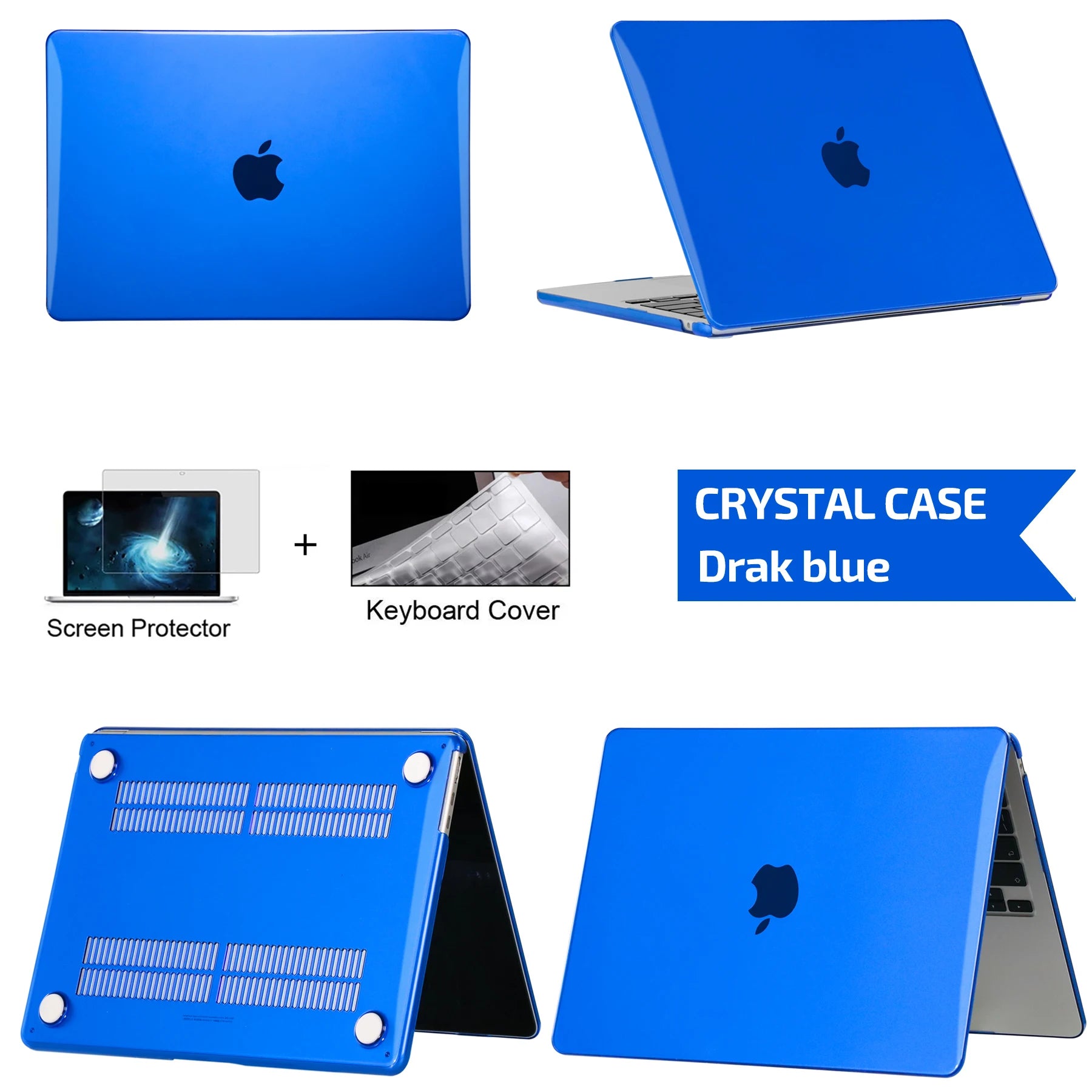 Coque Macbook + protection écran et clavier