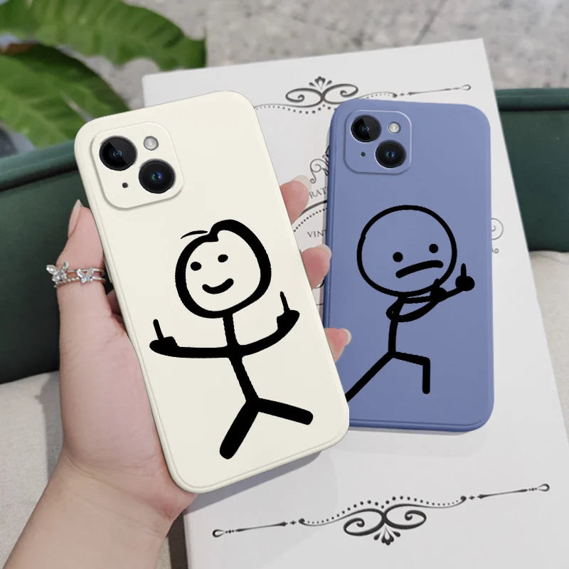 Coque Line Man iPhone