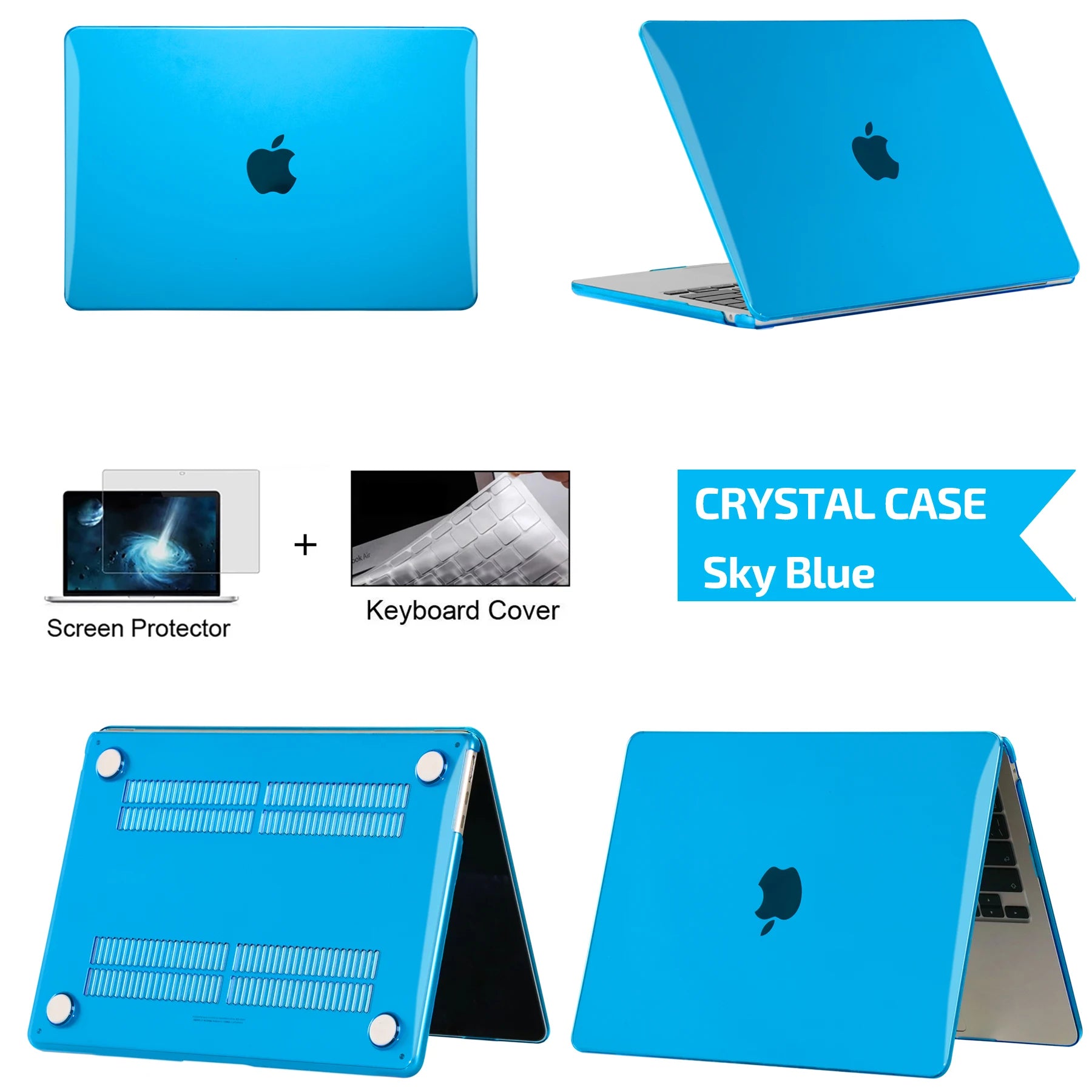 Coque Macbook + protection écran et clavier