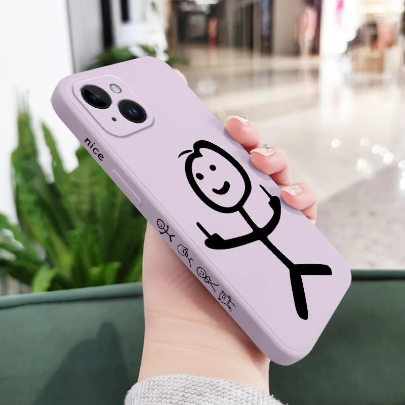 Coque Line Man iPhone