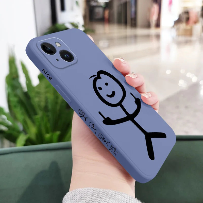 Coque Line Man iPhone